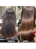 髪質改善/縮毛矯正/美髪/艶髪/弱酸性縮毛矯正/美髪ストレート