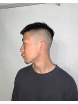メリケンバーバーショップ フクオカ(MERICAN BARBERSHOP FUK)&nbsp;クロップスタイル