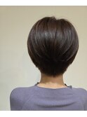 丸みショートヘア