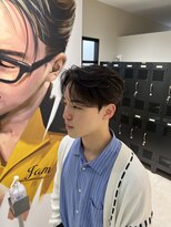 ステージ(STAGE)&nbsp;ダウンパーマ　ニュアンスパーマ　センターパート