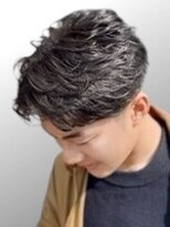 アノ(Ano.)&nbsp;フェザーパーマフェザーショートメンズカットツイストスパイラル