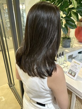 トリコ ショップアンドヘアサロン(tricot shop hair salon) トレンドLow layer   ネイビーオリーブ◎