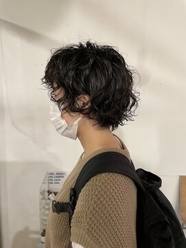 キーチェ 梅田中崎町(keych) レイヤーボブ/ウェーブミディアム[中崎町/梅田駅］