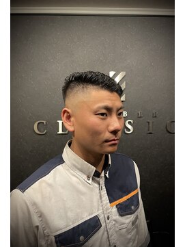 バーバークラシックス(BARBER CLASSICS) 震災フェード×パンチ