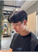 ニュアンスパーマスペインカールシャドウパーマメンズパーマ三鷹