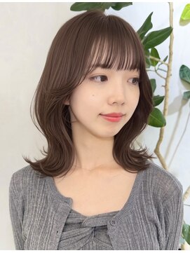 フォト 新宿(foto) 似合わせカット/ミディアムレイヤーカット/くびれヘア