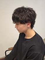 ニアウ 伊勢崎連取店(Niau)&nbsp;MEN’S HAIR/サーフカール/刈り上げセンターパート/ツイスト