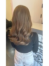 ミミーヘア(33hair)&nbsp;サテンベージュ/ブリーチ/ベージュ