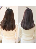 ジョイヘアー 府内店(JOIE hair)&nbsp;【髪質改善カラー】ツヤ感とまとまりのある柔らか髪へ