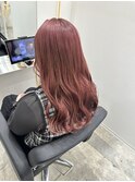 ハイトーン　チェリーレッド　ブリーチ
