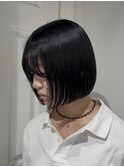 黒髪ボブ
