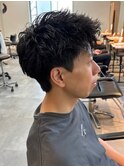 船橋駅MEN’S/波巻きツイストスパイラル/ニュアンスパーマ