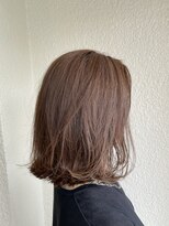 アーシュナチュラリー(h naturally.) 白髪を活かすラベンダーグレージュ×ロブ