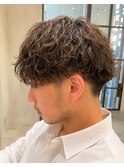 ツイストスパイラルパーマ/スパイキーショート/ツーブロック