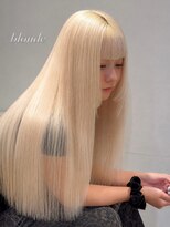 ベレーザ 渋谷(BELEZA)&nbsp;ブロンド/ホワイトカラー/ぬきっぱなしブロンド/ハイトーン