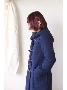 ホワイトルーム(White Room) ボブ×クランベリーピンク