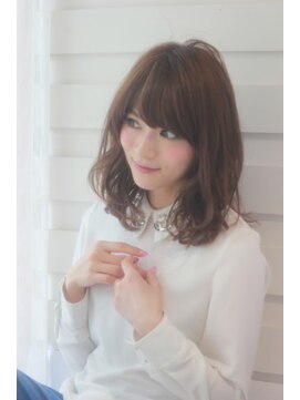 サンクチュアリー ウィズ コネクト(Sanctuary with connect) sanctuary☆大人可愛い ミディアムスタイル☆20代30代40代50代