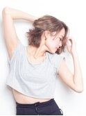 20代30代40代スタイリング楽♪ヘルシー外ハネ小顔ネオウルフ