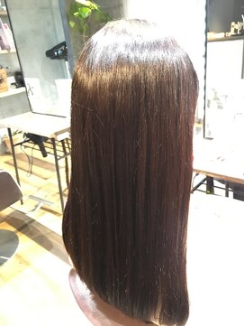 髪質改善ヘアエステ フランネル 経堂(Flannel) 艶ストレートヘアー