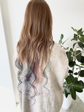 リアン バイ ヘアー(Lien by hair) ユニコーングラデーション♪