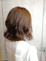 ワークスヘアー(WORKS HAIR)&nbsp;グレージュ×ロブ