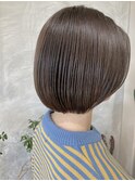 20代30代40代ミニボブ前上がりショートボブ大人ショート