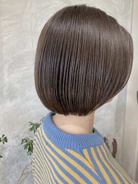 マハナ(Mahana by hair) 20代30代40代ミニボブ前上がりショートボブ大人ショート