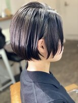 ツムグ 代官山店(TUMUGU)&nbsp;大人可愛いマッシュボブ白髪ぼかし脱白髪染めアースカラー