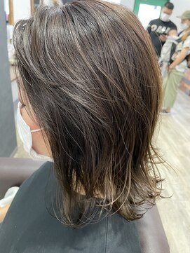 ワンス(Once) インナーカラー&アッシュブラウン◎20代30代40代50代