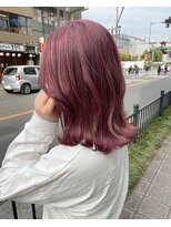 シード 成増 下赤塚店(ced.)&nbsp;ダブルカラー/ピンクブラウン【下赤塚/ブリーチ/髪質改善】