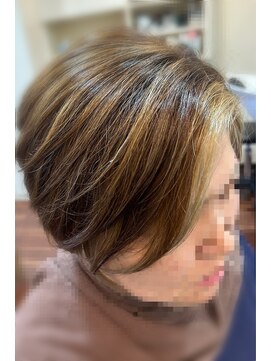 バービーヘアー タニザワ(BARBEY HAIR tanizawa) フェイスフレミング＋ハイライト