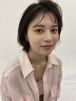 ガーランド (Garland)&nbsp;ボブ/マチルダボブ/ピンクベージュ/卵型/ベース/ウルフ/