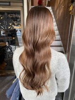 アヴァンス 天王寺店(AVANCE.) 艶カラー×オレンジブラウン