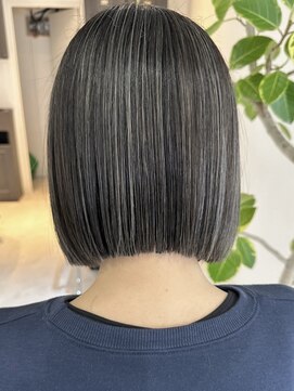 スティロ(stylo) ハイライトカラーグレージュベージュケアブリーチダブルカラー