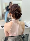 綺麗めアップスタイル