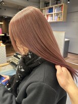 リノショアーズ 元町店(RINOSHORES)&nbsp;透明感抜群♪ダブルカラーブリーチハイトーンピンクブラウン
