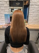 エイト 沖縄豊崎店(EIGHT toyosaki) 【EIGHT 豊崎】お客様スタイル_オレンジブラウン×ロング