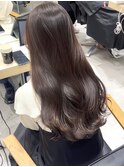 ロングレイヤー/グレージュ/アッシュグレー/赤み消しグレージュ