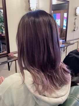 オーリー 上里本庄店(OLLIE) シャドールーツ×バイオレットカラー