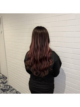 ブランシスヘアー(Bulansis Hair) ダークブラウン×パステルパープル