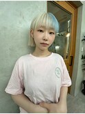 ポイントカラーバング×スカイブルー