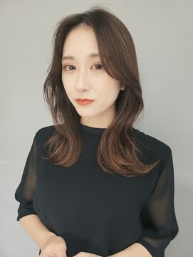 ガーランド (Garland) △小顔カット/前髪カット/オージュアカラー/かきあげバング