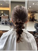 ポニーアレンジ