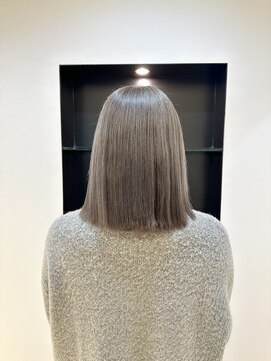タヤ 大阪上本町店(TAYA) グレージュ/ブリーチ/ボブ