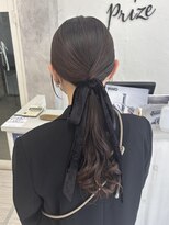 プライズ 表参道原宿店(prize) タイトローポニーアレンジ