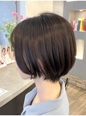 丸みショートボブ