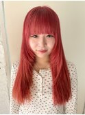 ＜abema>ピンクカラー  ハイトーン　ネオンカラー