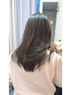 ロウバイレボ 柏(lou by revo) ミディアム/韓国風/レイヤーカット/顔回りカット/柏駅