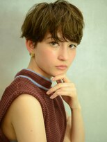 ベック ヘアサロン(BEKKU hair salon) ゆるパーマでスタイリング簡単マッシュショート{カット/カラー}