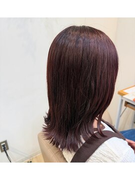 ジュエ ヘアー デザイン(Jue hair design) 夏色ピンクブラウン/ピンクカラー/ワンカラー/20代/10代/知立